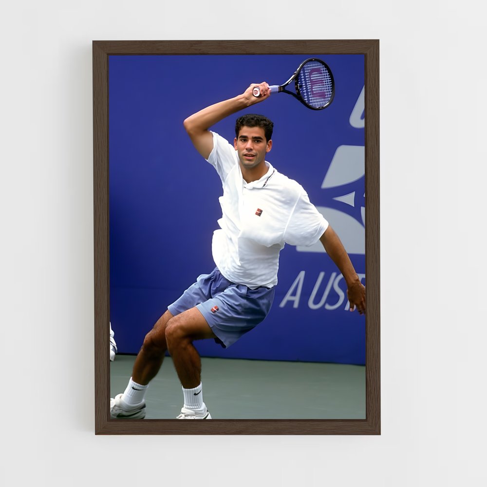 Poster Pete sampras concentration – affiche Tennis (vue 5)